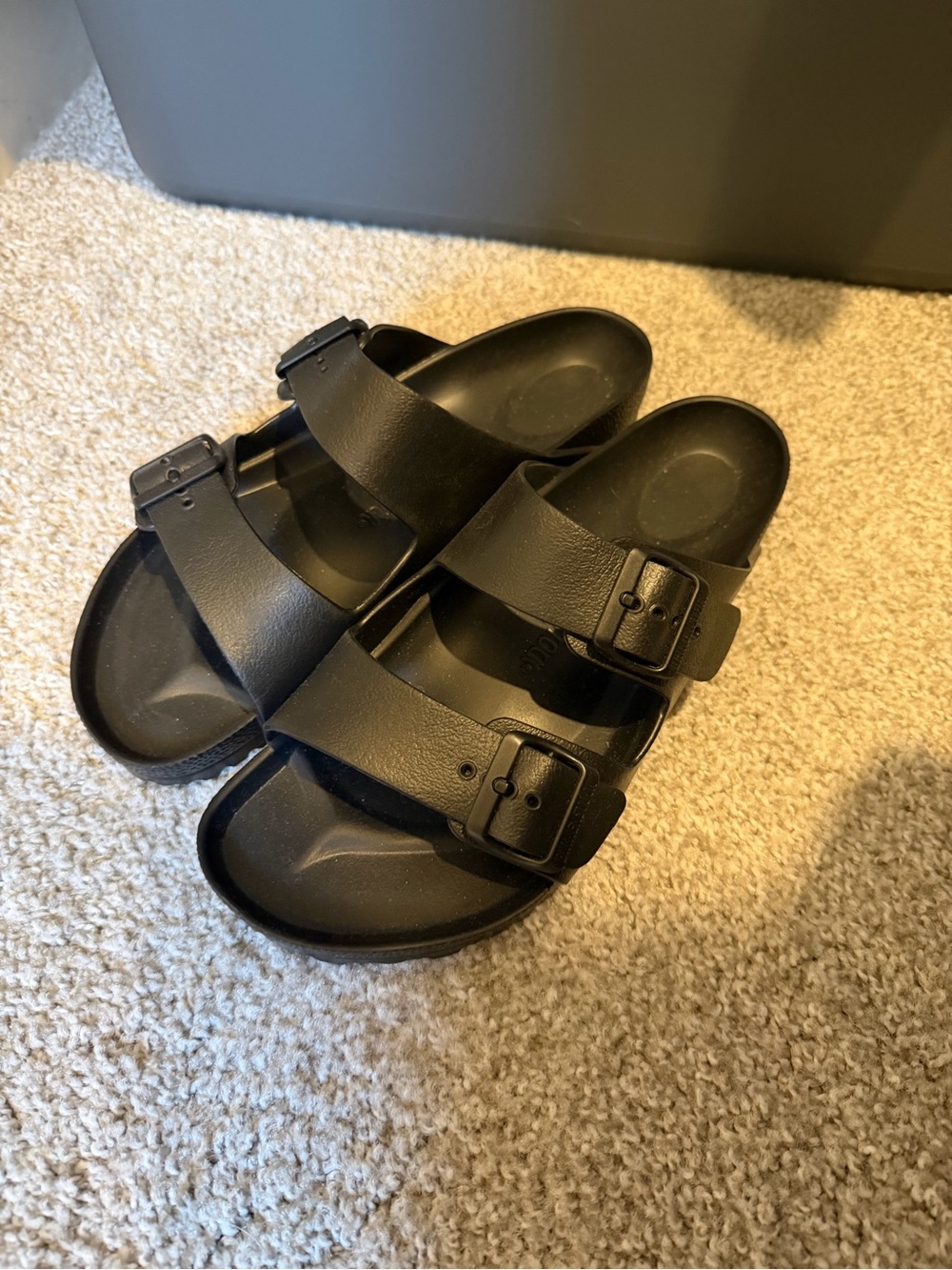 Birkenstock EVA Sandals - Black Size 41